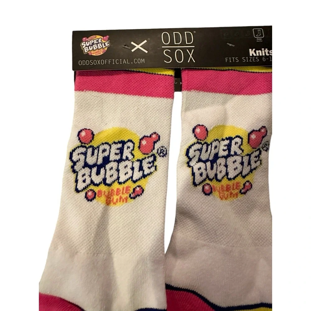 Odd Sox,‎ Super Bubble Fun Themed Dress Socks Novelty Gift Brand New W/ Tags NWT